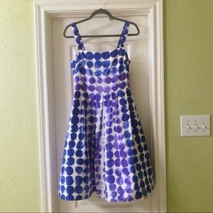Kay Unger New York Polka Dot Party Dress-4